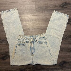 SHEIN Light Wash Straight Leg Jeans